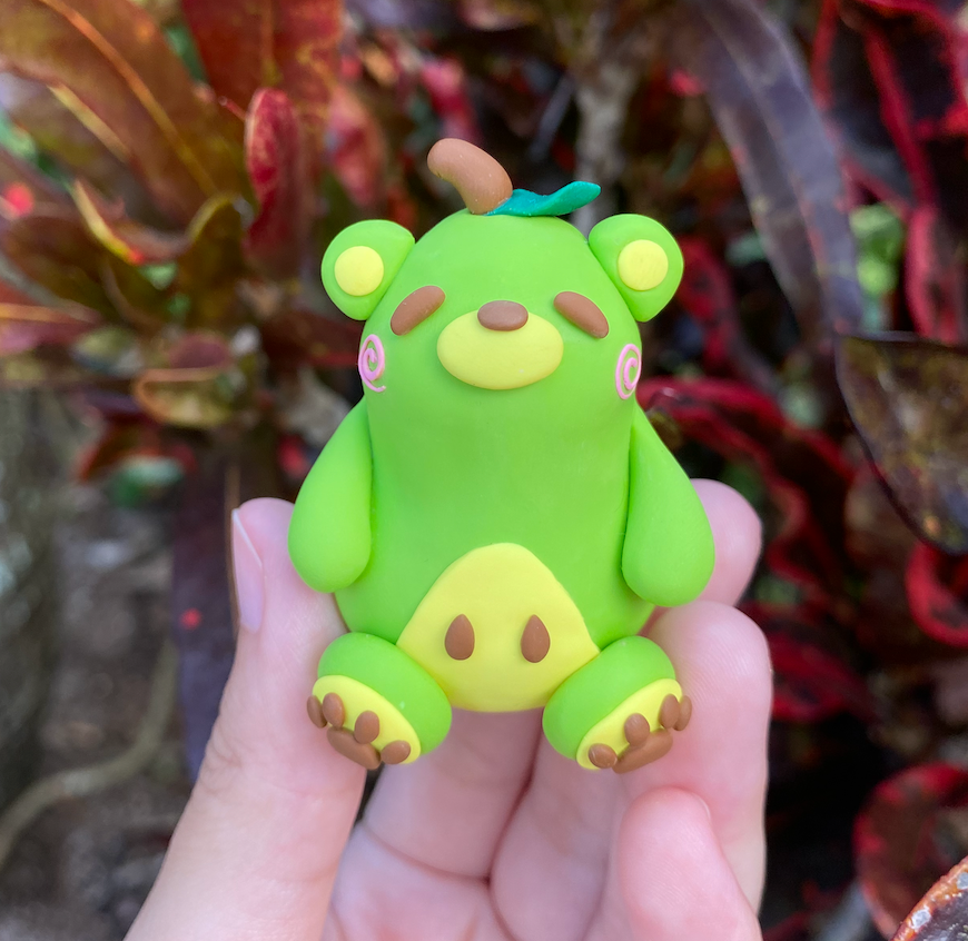 Pear Bear Desk Fren