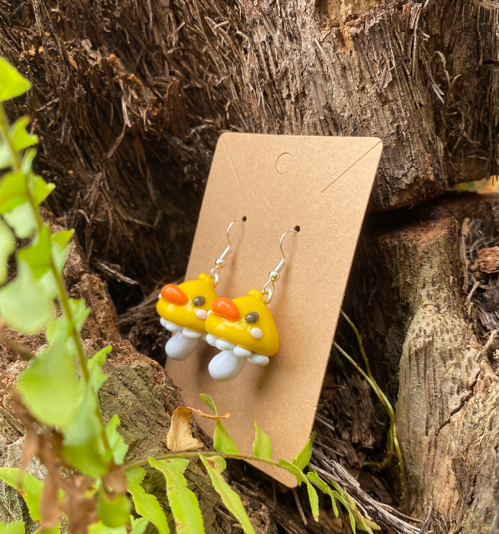 Duck Shroom Earrings