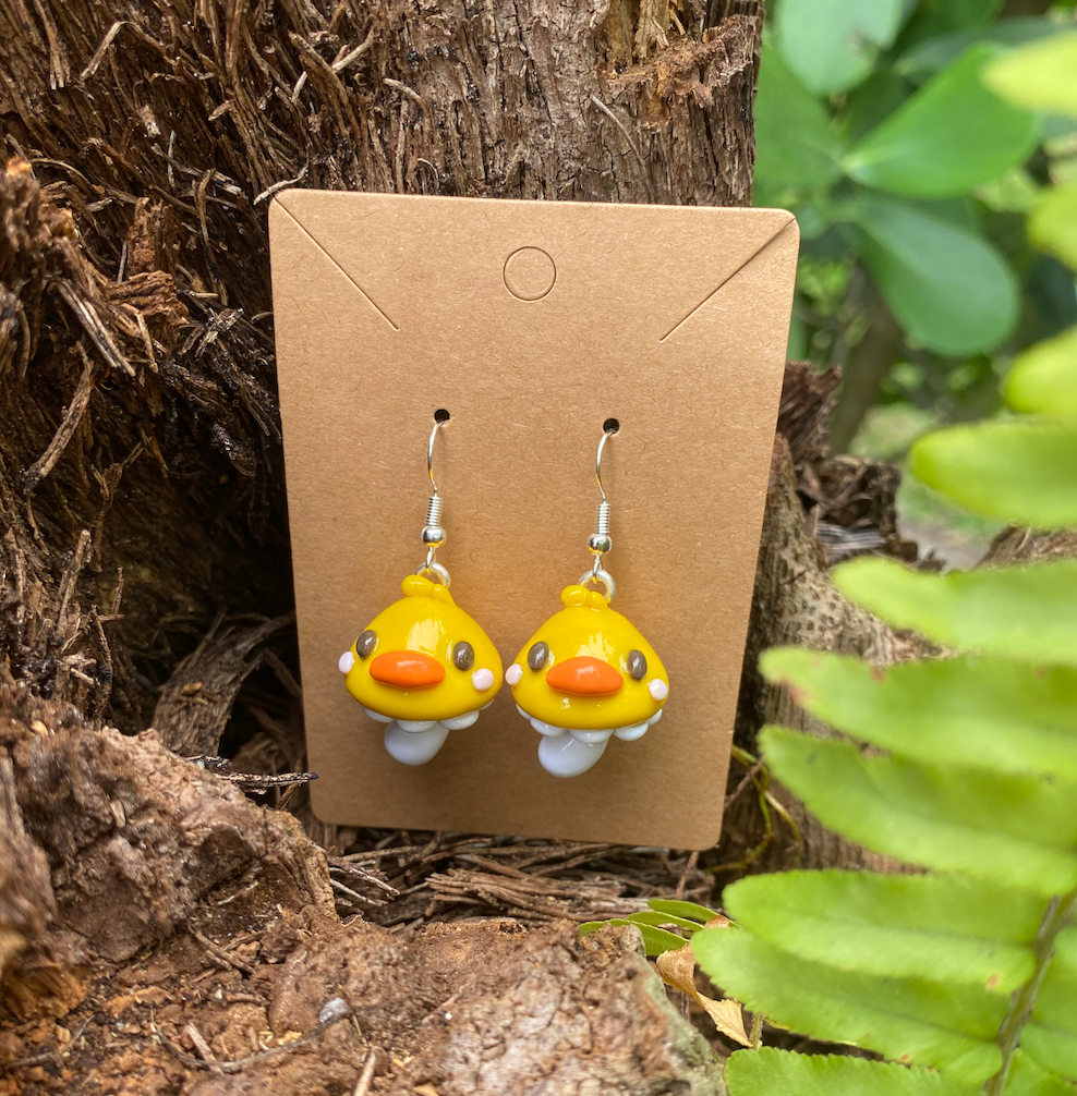Duck Shroom Earrings